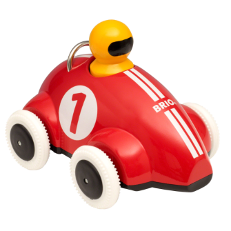 brio - Voiture de course Push & Go rouge