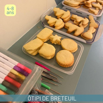 Atelier pâtisserie : décoration de biscuits | Breteuil