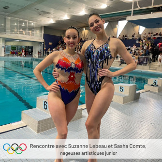 Rencontre avec Suzanne et Sasha, nageuses artistiques junior | Breteuil