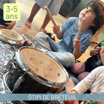 Eveil musical franco-anglais 3-5 ans - 11h | Breteuil