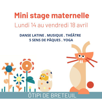 Mini stage maternelle 14 au 18 avril |Breteuil