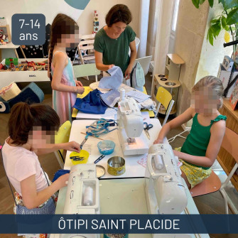 Couture 7-14 ans Mer. 17h45 | St-Placide
