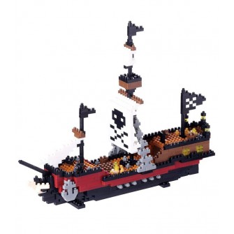 Bateau de pirate Nanoblocks