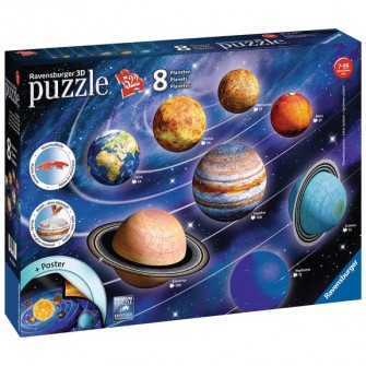 Puzzle 3D Système solaire