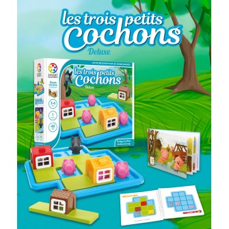 SmartGames - Les trois petits cochons